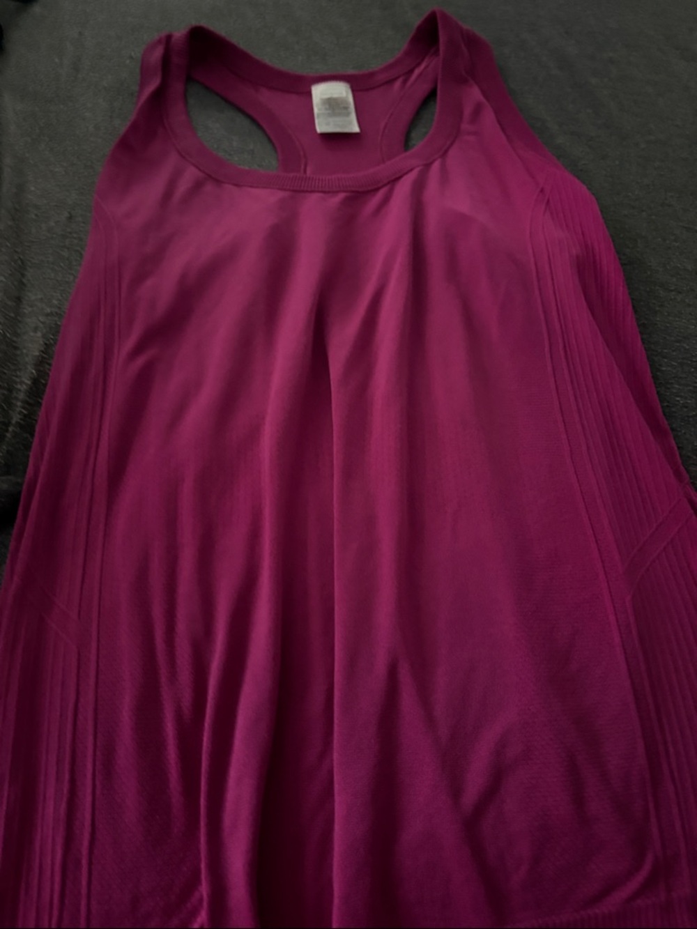 Old Navy Deep Fuchsia Racerback Tank - Picture 3 of 3